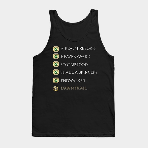 The lastest MSQ FFXIV Dawntrail Tank Top by Asiadesign